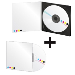 PACK 2500 CD : 2000 CD en digipack 2 volets + 500 CD en pochettes cartonnées